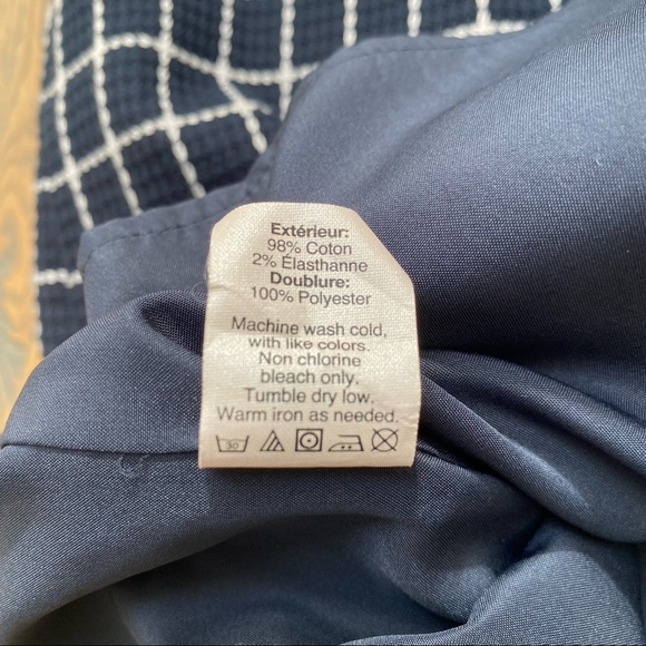 J. Crew Factory Sleeveless Navy Shift Dress - Picture 6 of 9